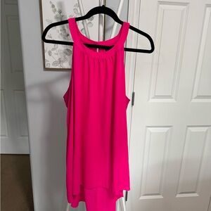 Torrid Hot Pink Tank Top Size 1